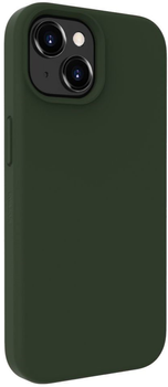 Панель Evelatus Premium Magsafe Soft Touch Silicone Case для Apple iPhone 15 Dark Olive (4752192066604)