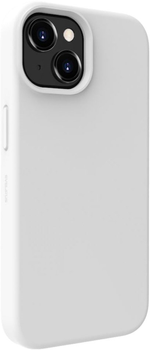 Etui plecki Evelatus Premium Magsafe Soft Touch Silicone Case do Apple iPhone 15 White (4752192066574)