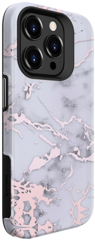 Etui plecki Evelatus Armor Case Customized Print Design do Apple iPhone 15 Pro Marble Silver (4752192068240)