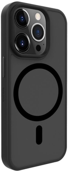 Etui plecki Evelatus Hybird Case Magsafe do Apple iPhone 15 Pro Black (4752192067007)