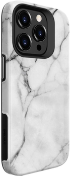 Etui plecki Evelatus Armor Case Customized Print Design do Apple iPhone 15 Pro Max Marble White (4752192068301)