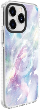 Etui plecki Evelatus MagSafe Customized Print do Apple iPhone 15 Pro Max Purple (4752192067304)
