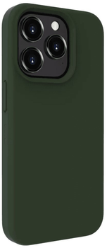 Панель Evelatus Premium Magsafe Soft Touch Silicone Case для Apple iPhone 15 Pro Dark Olive (4752192066758)