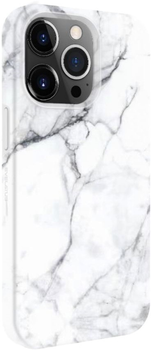 Etui plecki Evelatus Premium Silicone Case Customized Print do Apple iPhone 15 Pro White (4752192068639)
