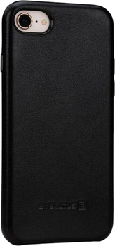 Etui plecki Evelatus Leather Case Prestige do Apple iPhone 7/8 Black (4751024979839)
