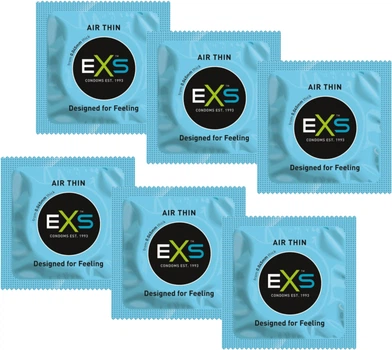 Презервативи EXS Air Thin Ультратонкі 6 шт (ROZ6400230456)