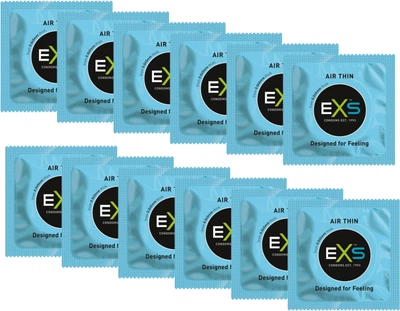 Презервативи EXS Air Thin Ультратонкі 12 шт (ROZ6400230457)