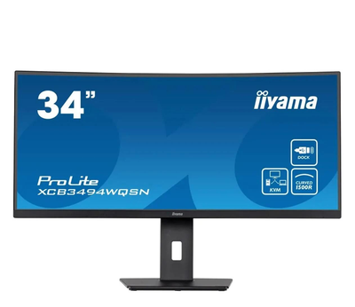 Монитор iiyama Prolite XCB3494WQSN-B5 (XCB3494WQSN-B5) EU