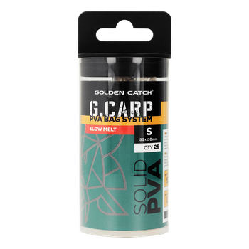 ПВА система завантаження пакетів GC G.Carp PVA Bait Bag System 55 x 110 мм S (25шт)