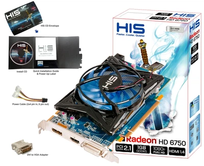 Відеокарта AMD Radeon HD6750 1024MB GDDR5 (128bit)