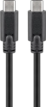Кабель Goobay USB Type-C - USB Type-C M/M 1 м Black (4040849388736)