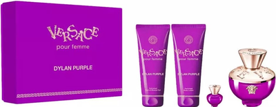 Набір для жінок Versace Dylan Purple 4 шт (8011003879250)
