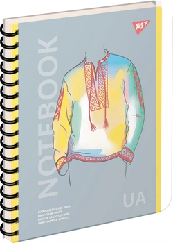 Набір зошитів для записів YES А5/144 пл.обл. Notebook UA 3 шт (681951) (4823092282781)
