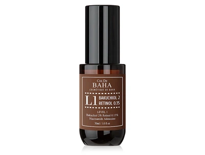 Антивікова сироватка для обличчя Cos De BAHA L1 Level 1 Bakuchiol 2 Retinol 0.15 Serum, 30мл (8809240318171)