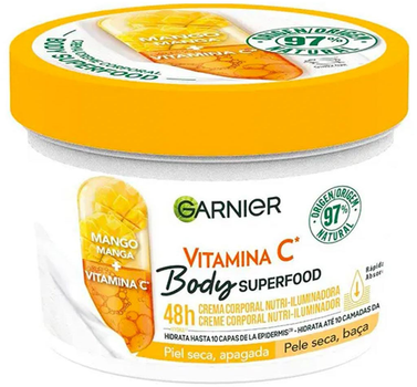 Крем для тіла Garnier Superfood Mango 380 мл (3600542546102)