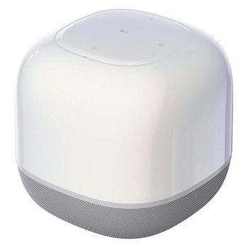 Беспроводная Портативная Bluetooth Колонка Акустика Baseus AeQur V2 Wireless Speaker Moon | BT5.0, 3EQ, 30h, TWS | Белый