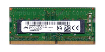 Оперативная память Micron 8 GB SO-DIMM DDR4 3200 MHz