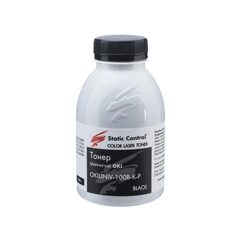 Тонер OKI Universal Okidata 3 Glossy 100г black фасовка Static Control (OKIUNIV3-100B-K-P)