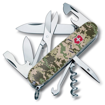 Ніж Victorinox Climber Army Піксель + Лого (1.3703.3_W3941p)