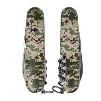 Ніж Victorinox Huntsman Army 91 мм Піксель (1.3713.3_W3940p)