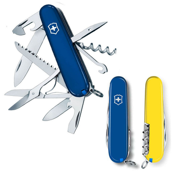 Ніж Victorinox Huntsman Ukraine 91 мм Синьо-жовтий (1.3713.2.8)