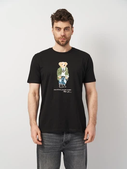 Футболка мужская Polo Ralph Lauren 11312.1 XL (50) Черная (smt2000000015057)