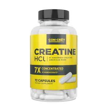 Креатин гидрохлорид Con-Cret Creatine HCl, 750 mg, 72 Capsules