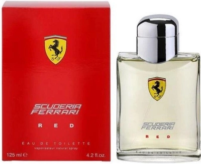 Туалетна вода для чоловіків Ferrari Scuderia Red 125 мл (8002135139053)