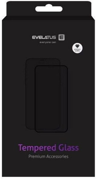Захисне скло Evelatus 3D Full Cover Corning Gorilla Glass Anti-Static для Apple iPhone 13 Pro Max/14 Plus Black (EAI14MCGGA)