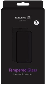 Szkło ochronne Evelatus 3D Full Cover Corning Gorilla Glass Anti-Static 5X Strong do Apple iPhone 15 Black (EVEGIP15HYAS)