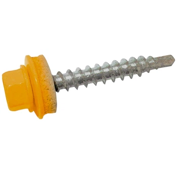 Саморез 4,8х19 для профнастила RAL1003 К Steelfix 25 шт (120654)