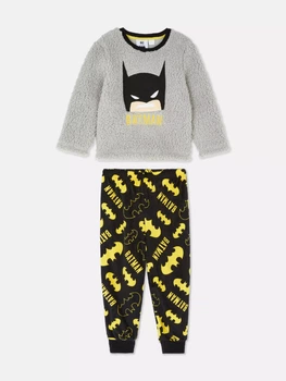 Піжама сіро-чорна Batman (кофта+штани ) Primark 98см (400095554)