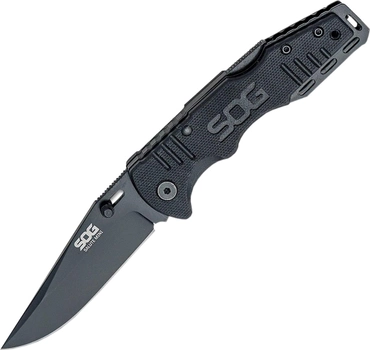 Нож складной туристический SOG Salute Mini Black TiNi (FF1101-CP)