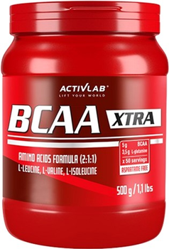 Kompleks aminokwasów Activlab BCAA X-tra Grapefruit 500 g (5907368850160)