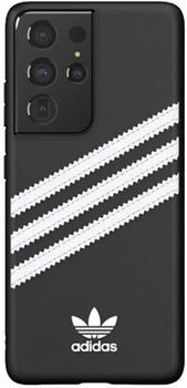 Панель Adidas OR для Samsung Galaxy S21 Ultra Black/White (8718846090797)