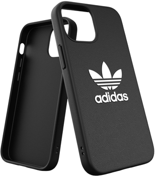Etui plecki Adidas OR do Apple iPhone 13 mini Black/White (8718846095259)