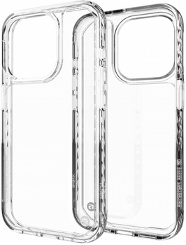Etui plecki CLCKR Diamond non-magsafe do Apple iPhone 15 Pro Transparent (4251993301162)