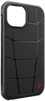 Панель CLCKR Force Magsafe для Apple iPhone 15 Black/Red (4251993301384)