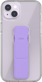 Etui plecki CLCKR Gripcase Transparent do Apple iPhone 14 Plus Transparent/Purple (4251993300264)