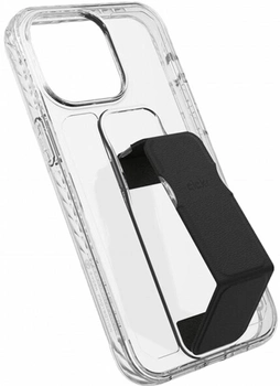 Панель CLCKR Stand and Grip Case для Apple iPhone 15 Pro Max Transparent/Black (4251993301483)