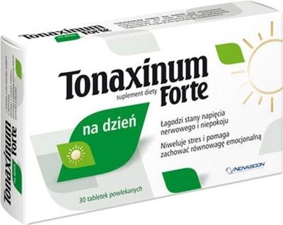 Комплекс амінокислот Novascon Tonaxinum Forte Per Day 30 таблеток (5907461319250)