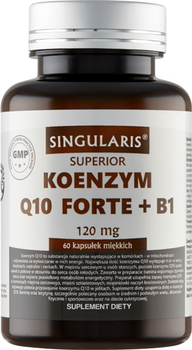 Kompleks witamin Singularis Forte Koenzym Q10 B1 120 Mg 60 caps (5903263262855)