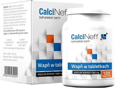Кальцій Labor Calcineff 120 таблеток (5906745439004)