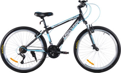 Велосипед Crossride МТВ ST "Shark" 26" 17" Чорно-блакитний (0173-170-Б)