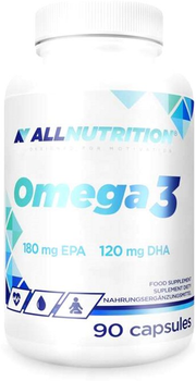 Жирні кислоти Allnutrition Omega 3 Fish Oil 1000 Mg with Antioxidant Formula 90 капсул (5902837718491)