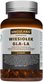 Kwasy tłuszczowe Singularis Superior Evening Primrose GLA-La 60 caps (5903263262695)