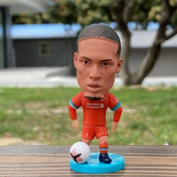 Фігурка футболіста - Вірджил ван Дейк - Ліверпуль (Virgil van Dijk) Подарунок футболісту - 6,5 см