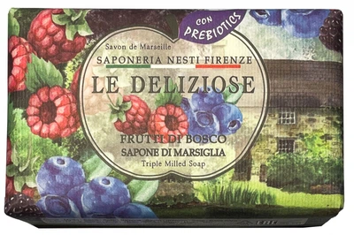 Итальянское мыло Nesti Dante Le Deliziose Frutti di Bosco 150 гр