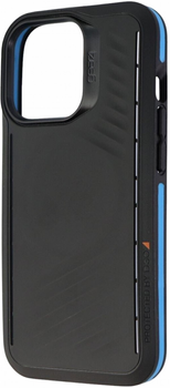 Etui plecki Gear4 Vancouver Snap do Apple iPhone 13 Pro Black/Blue (840056146785)