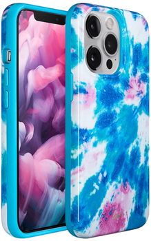 Etui plecki Laut Huex Tie Dye do Apple iPhone 13 Pro Sky Blue (4895206923767)